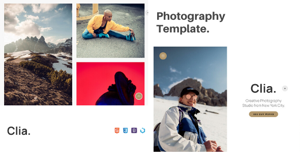 Special Clia — Creative Photography Template