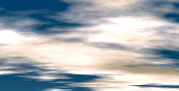 clouds flying over HD loop
