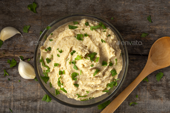 Homemade spread made from mashed boiled beans Stock Photo by Sebastian ...