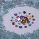 A Pile Of Colorful Diamonds On The Turning. - VideoHive Item for Sale