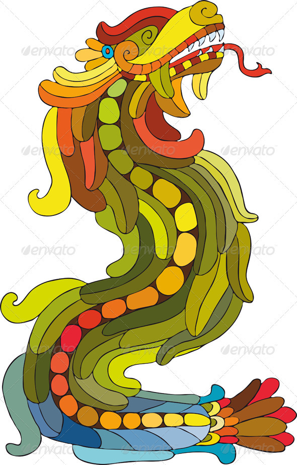 Dragon Rainbow - Animals Characters