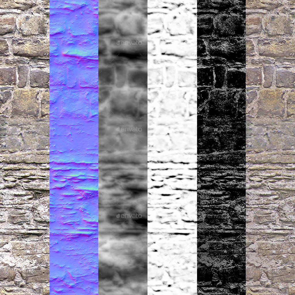 Castle Wall Seamless Texture by Lucky_Fingers | 3DOcean