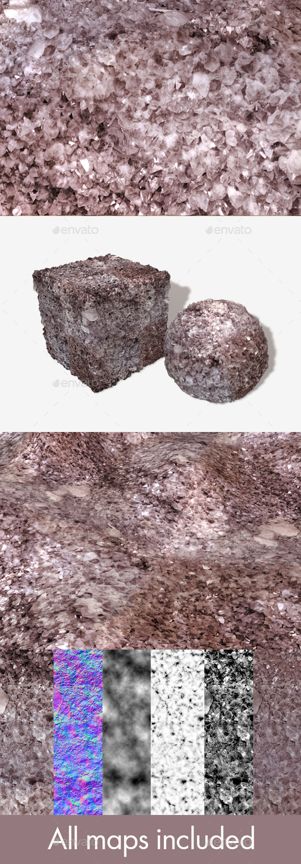 Rose Crystals Seamless - 3Docean 26951993