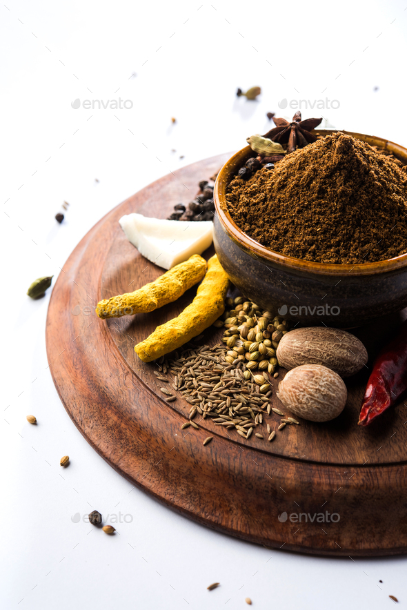 Garam Masala / Indian Spices Stock Photo by stockimagefactory PhotoDune