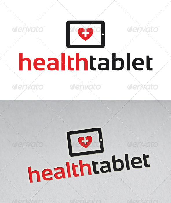 Health Tablet Logo - Objects Logo Templates