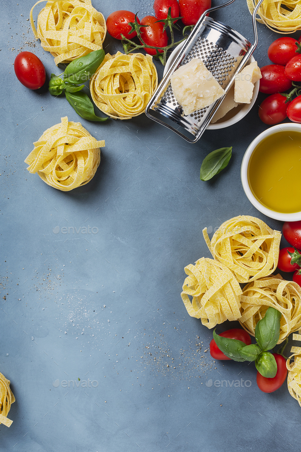 Concept of Italian food - Stock Photo - Images