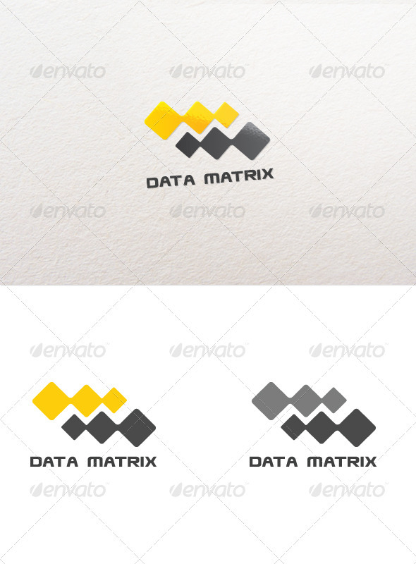 Data Matrix - Vector Abstract