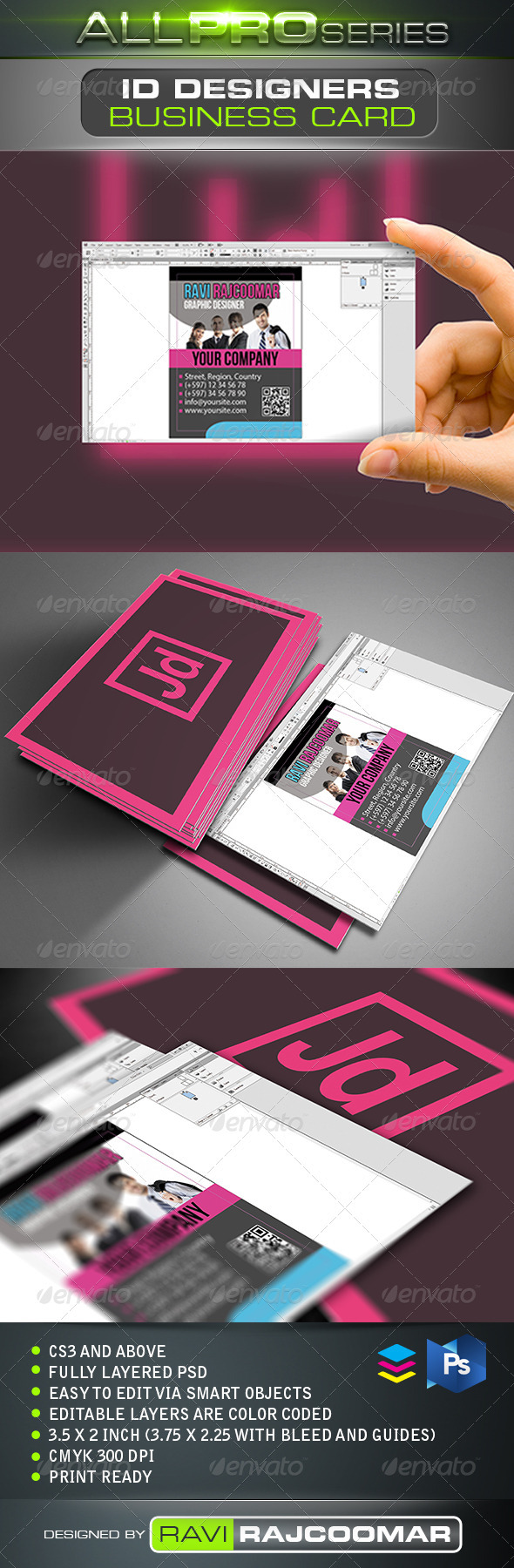 ID Designers Business Card - Creative Business Cards