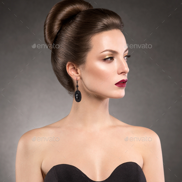 Glamour Evening Gown Hair