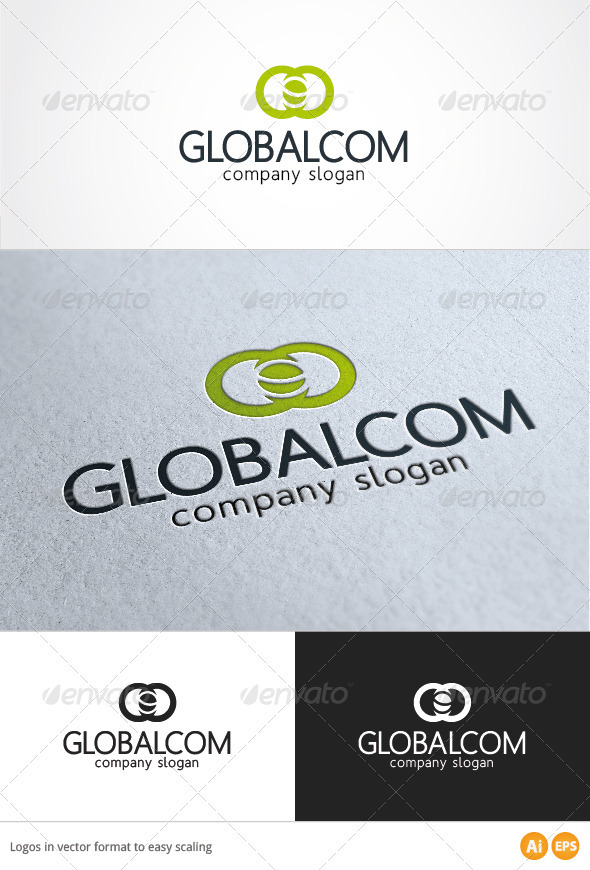 Global Com Logo - Symbols Logo Templates