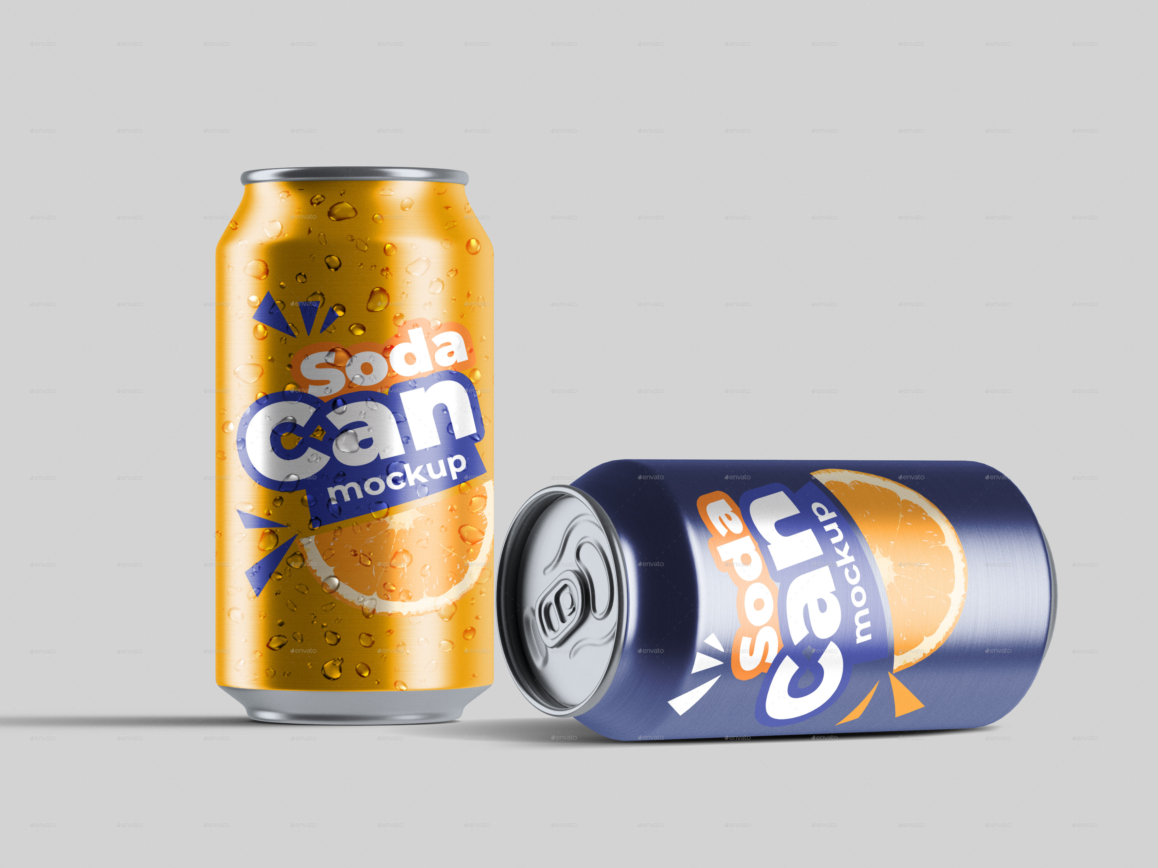 Download Soda Can Mockup Pack By Nooga Studio Graphicriver