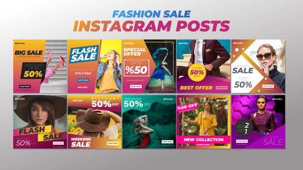 Fashion Sale Instagram Posts