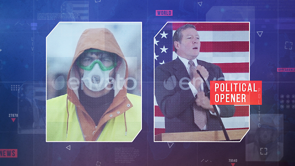 Political News Opener - VideoHive 26991797