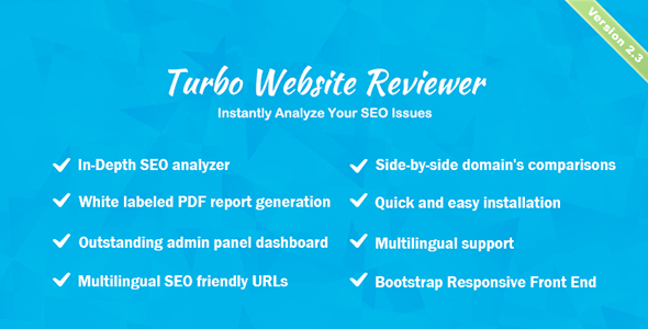 Turbo Website Reviewer – In-depth SEO Analysis Tool