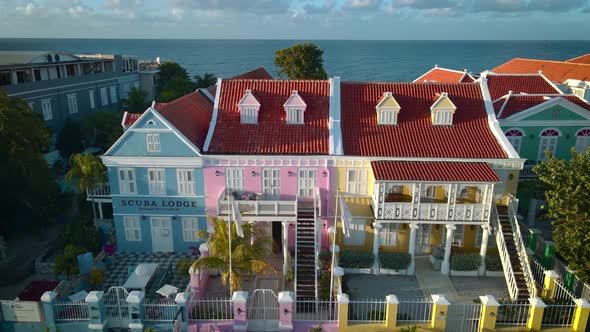Curacao Colorful Bouldings Around Willemstad Punda and Otrobanda Pietermaai District Multicolored alt
