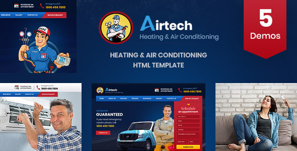 Airtech - HVAC - ThemeForest 24313117