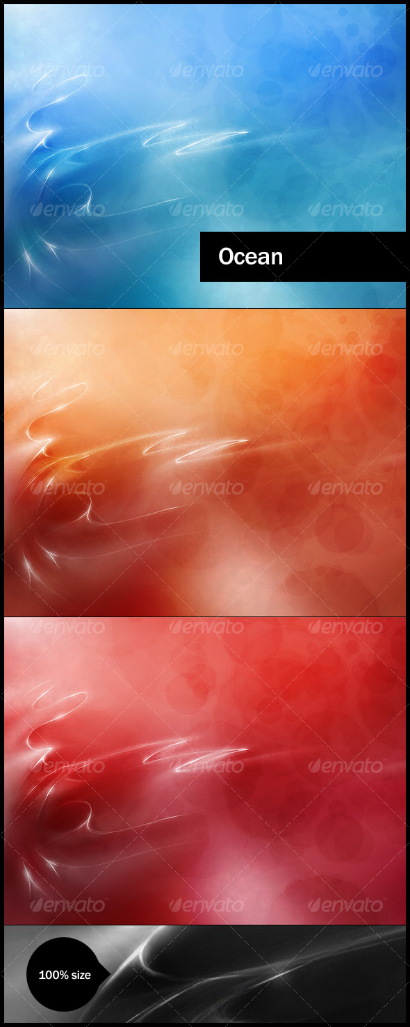 Ocean Style Backgrounds - Abstract Backgrounds
