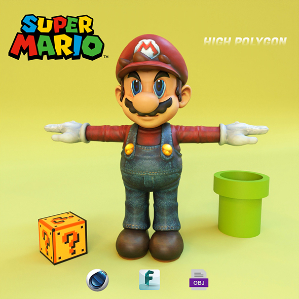 Super Mario - 3Docean 27007126