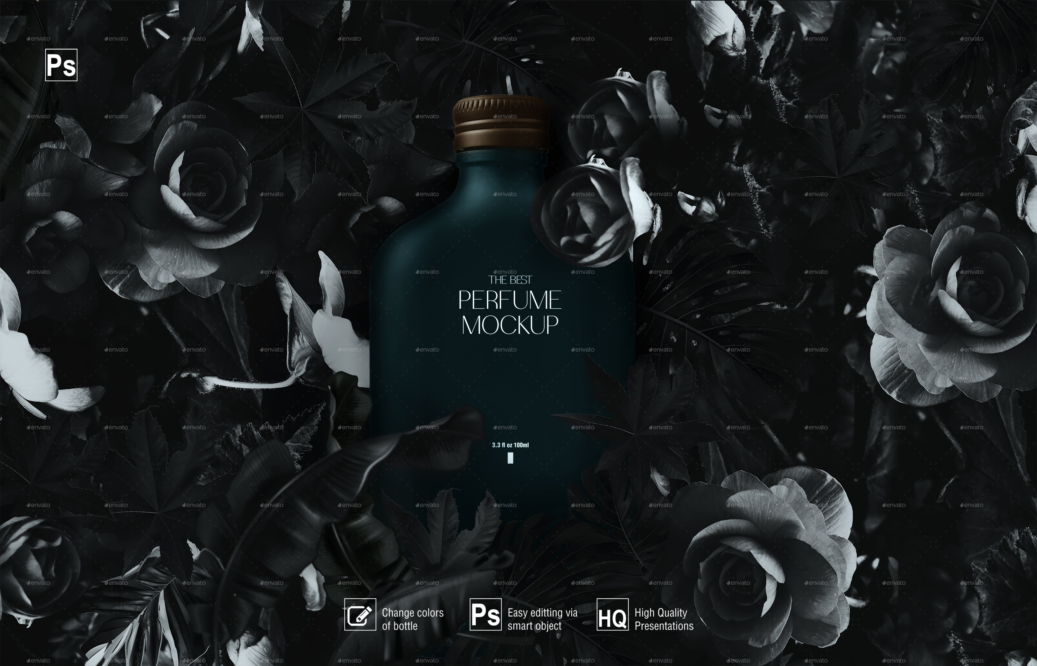 Download Perfume Bottle Mockup By Mohamedabdullahzz Graphicriver