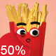 French Fries - Character Kit - VideoHive Item for Sale