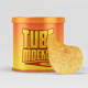 Download Small Matte Snack Tube Mockup By Yevheniia Tsybulenko Graphicriver PSD Mockup Templates