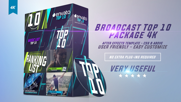 Broadcast Top 10 Package 4K