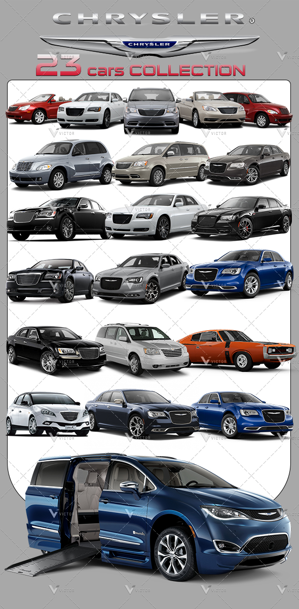 Chrysler Cars Models - 3Docean 27018803