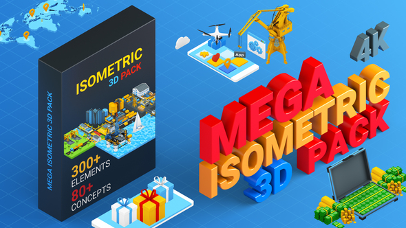 Isometric Mega Pack - VideoHive 27019075