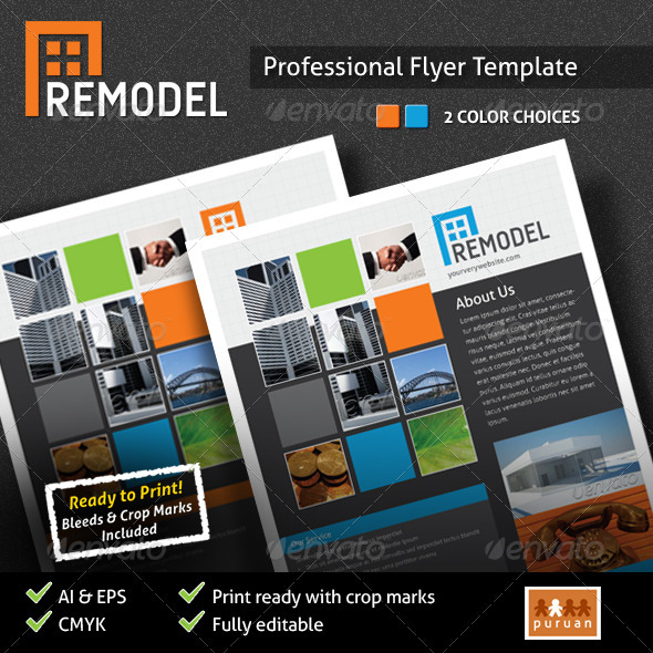 Remodel Flyer Template