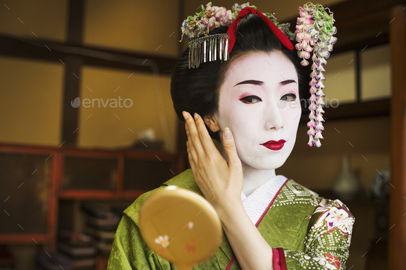 geisha hair ornaments