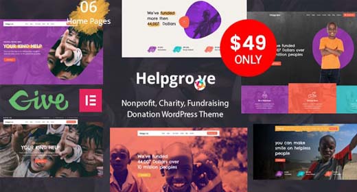 Helpgrove - Nonprofit, Charity & Donation Theme