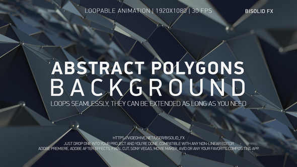 Abstract Polygons Background alt