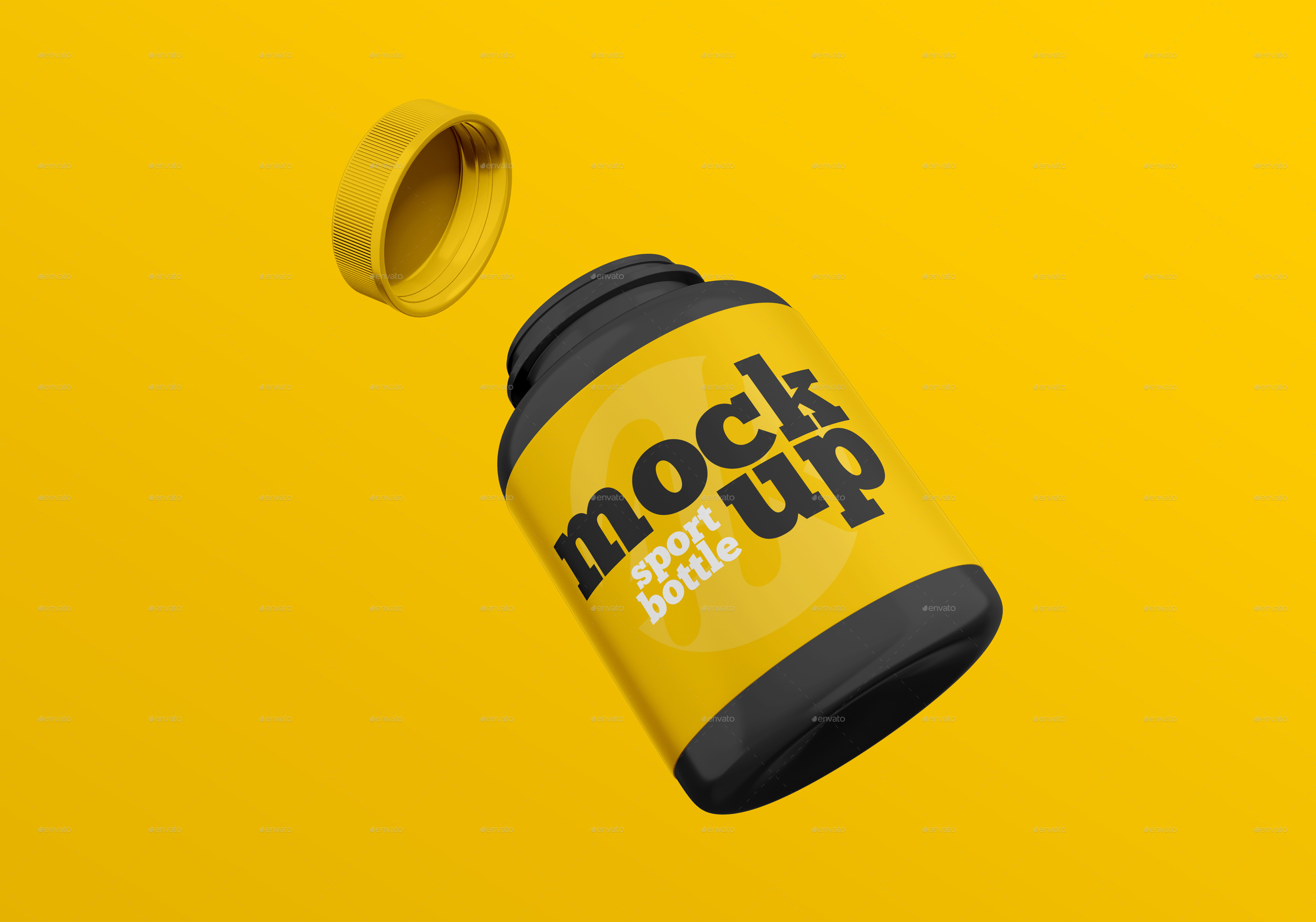 Download Sport Bottle Mockup Set by Country4k | GraphicRiver
