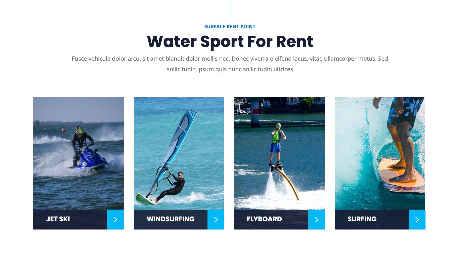 SURFACE Water Sport Keynote Template, Presentation Templates