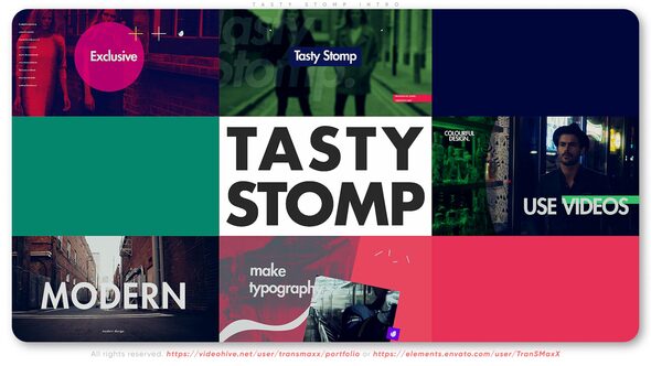 Tasty Stomp Intro - VideoHive 26999007