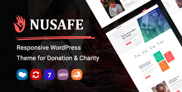 Free download Nusafe | Responsive WordPress Theme for Donation & Charity