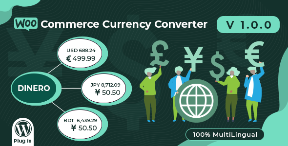 Dinero – WooCommerce Currency Converter – WordPress Plugin