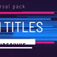 Creative Modern Titles - VideoHive Item for Sale