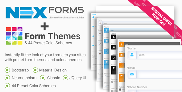 Form Themes for - CodeCanyon 10037800