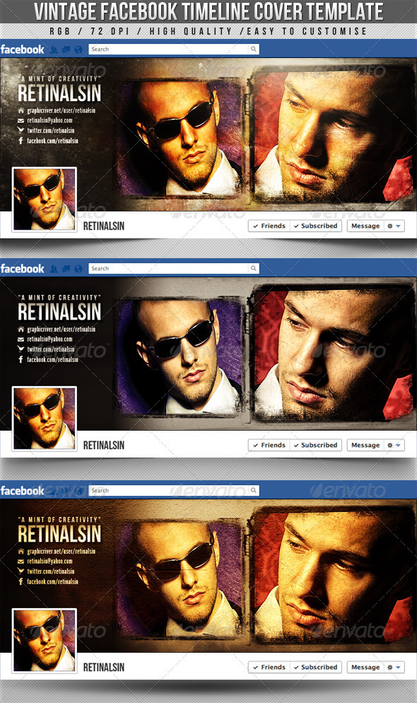 Vintage Facebook Timeline Cover - Facebook Timeline Covers Social Media