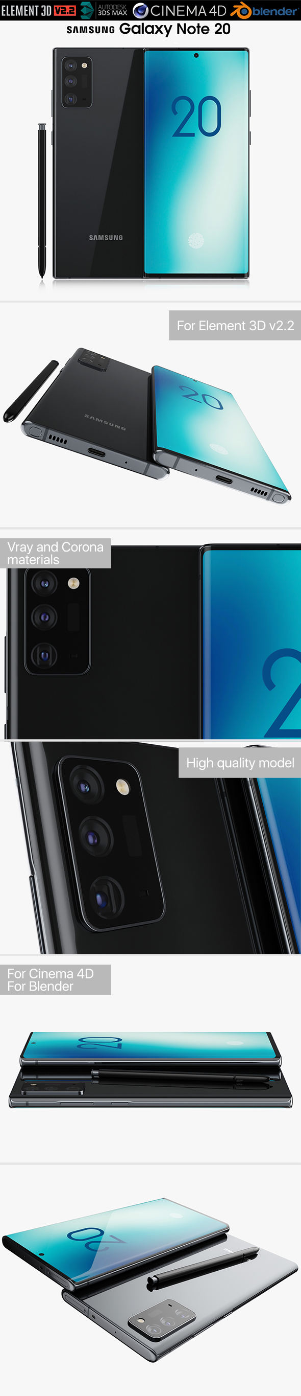 Samsung Galaxy Note - 3Docean 27044188