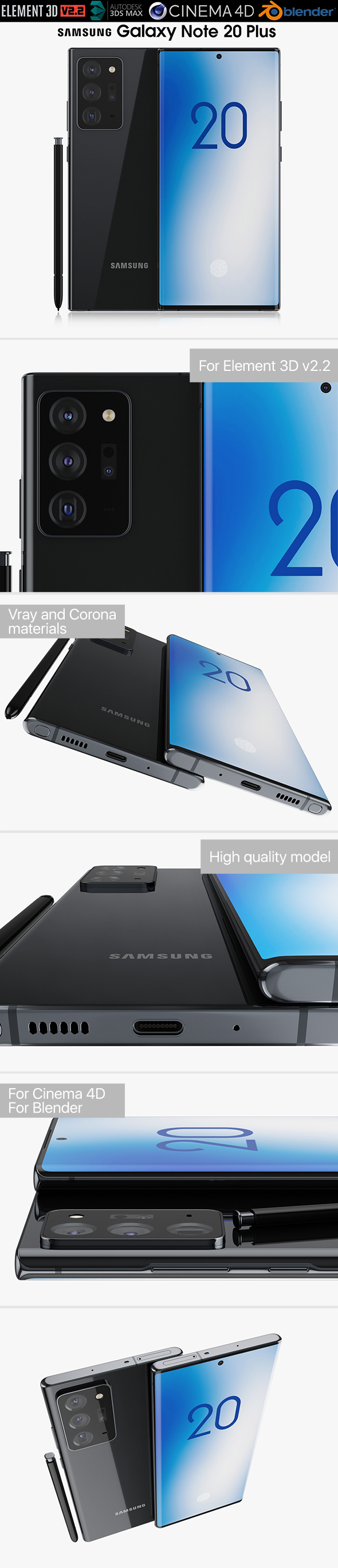 Samsung Galaxy Note - 3Docean 27044221