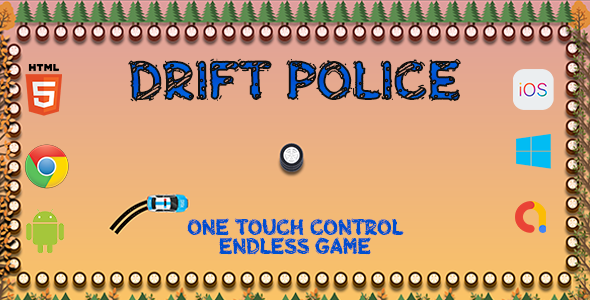 Drift Police - HTML5 Game
