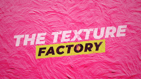 The Texture Factory - VideoHive 27045986