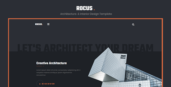 Rocus - ArchitectureInterior - ThemeForest 26709128