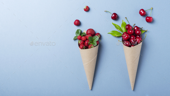 Summer concept and concept of healthy eating - Stock Photo - Images