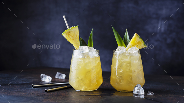 Summer cocktail and bar concept - Stock Photo - Images