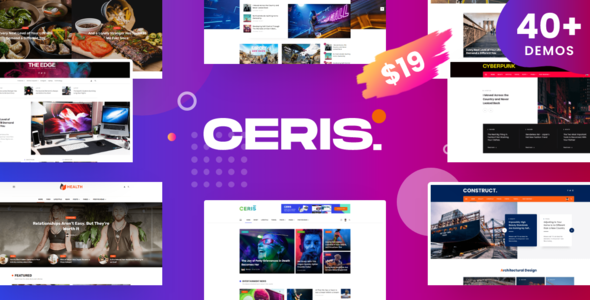 Ceris – Magazine & Blog WordPress Theme