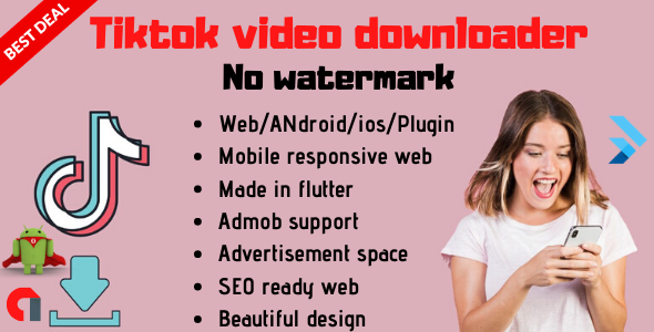 Tiktoker -cross platform tiktok video dow loader without watermark