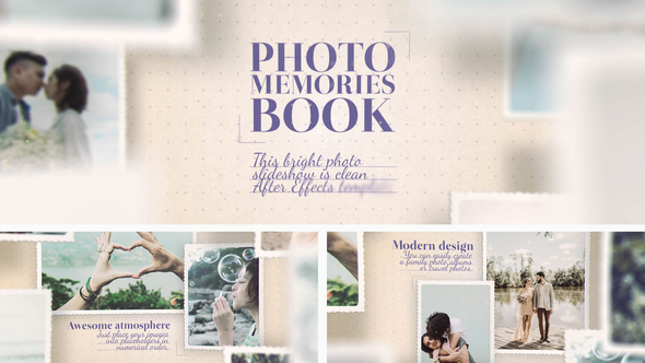 Photo Memories Book - VideoHive 27061064